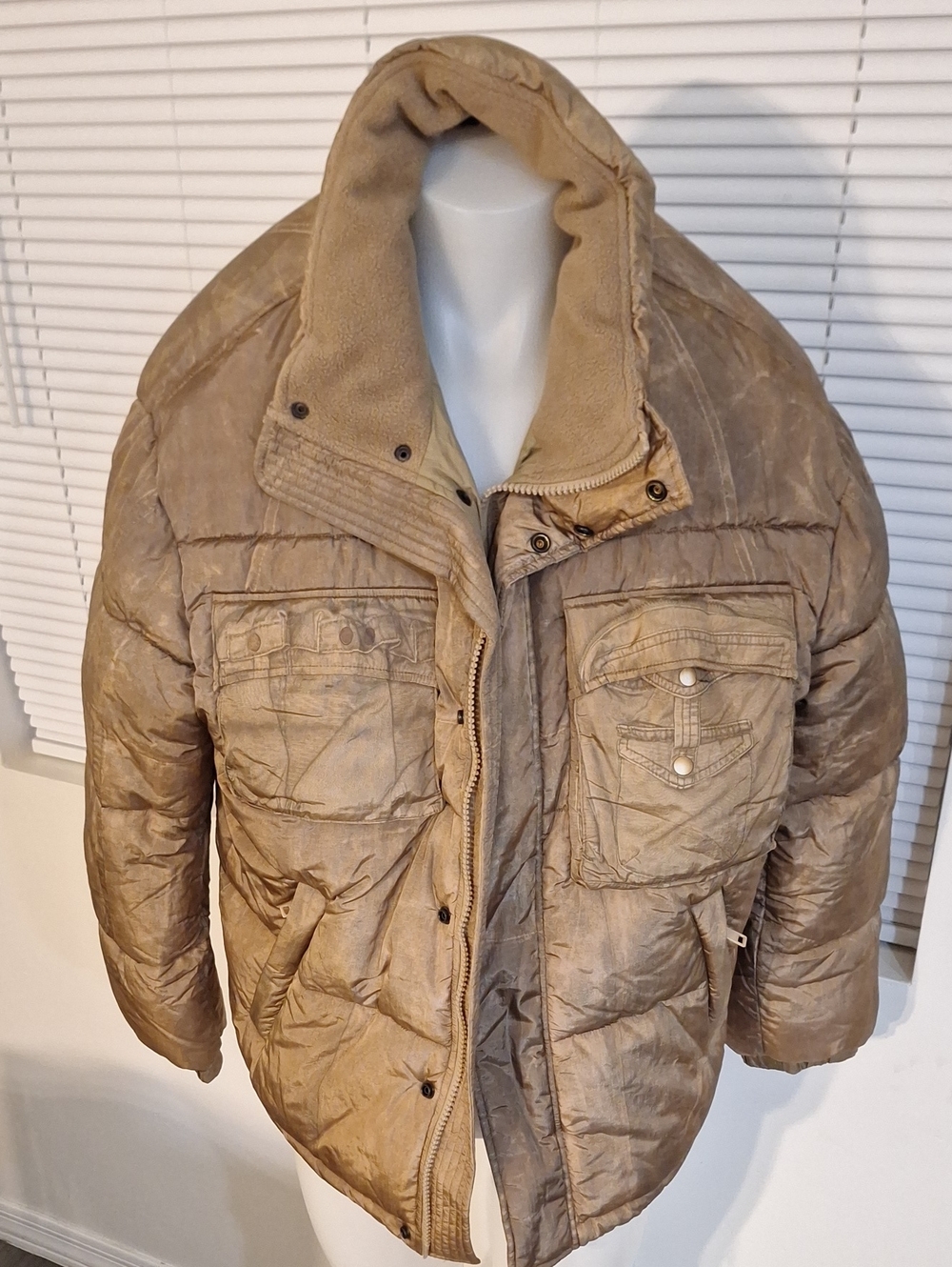 Diesel Men's Quilted Puffer Jacket